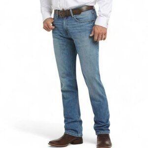 Ariat Mens M5 Slim Straight Leg Jeans Mens 40 Blue